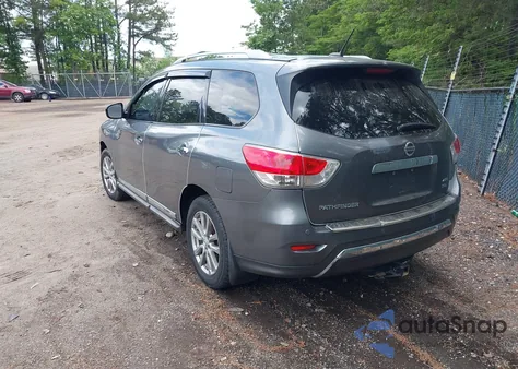 2015 Nissan Pathfinder Sl from USA, damaged, VIN 5N1AR2MM4FC648673